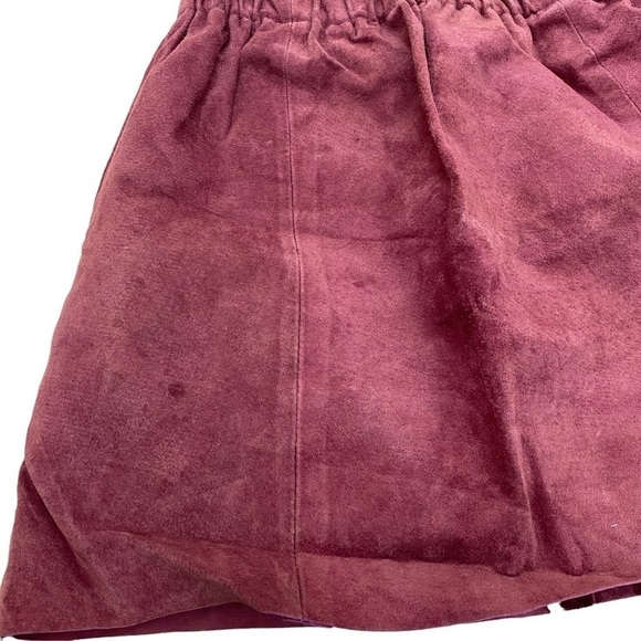 NWT Urban Outfitters Mini Skirt XS/S  Pink Suede by Urban Renewal - Picture 5 of 8